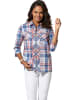 WITT WEIDEN Blouse blauw/wit/oranje