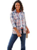 WITT WEIDEN Blouse blauw/wit/oranje