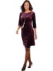WITT WEIDEN Jurk bordeaux/zwart