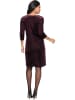 WITT WEIDEN Jurk bordeaux/zwart