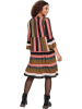 WITT WEIDEN Kleid in Schwarz/ Khaki/ Pink