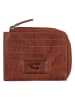 Camel Active Leren kaartetui "Panama" cognackleurig - (B)10 x (H)7,5 x (D)1 cm