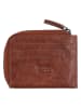 Camel Active Leder-Kartenetui "Panama" in Cognac - (B)10 x (H)7,5 x (T)1 cm