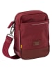 Camel Active Umhängetasche "City" in Dunkelrot - (B)16 x (H)21 x (T)6 cm