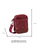 Camel Active Torebka "City" w kolorze bordowym - 16 x 21 x 6 cm
