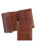 Camel Active Leder-Geldbörse "Panama" in Cognac - (B)10 x (H)12,5 x (T)2 cm
