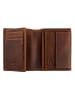 Camel Active Leder-Geldbörse "Nepal" in Dunkelbraun - (B)10 x (H)12,5 x (T)2 cm