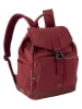 Camel Active Rucksack "City" in Dunkelrot - (B)38 x (H)34 x (T)18 cm