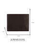 Camel Active Leren portemonnee "Thai" donkerbruin - (B)12 x (H)9,5 x (D)2 cm