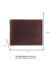 Camel Active Leren portemonnee "Niagara" donkerbruin - (B)11 x (H)8,5 x (D)2 cm