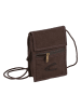 Camel Active Reise-Geldbörse "Journey" in Dunkelbraun - (B)11,5 x (H)16,5 x (T)4 cm