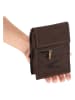 Camel Active Reisportemonnee "Journey" donkerbruin - (B)11,5 x (H)16,5 x (D)4 cm