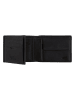 Camel Active Leren portemonnee "Osaka" zwart - (B)12 x (H)9,5 x (D)2 cm
