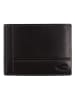 Camel Active Leder-Geldbörse "Tokyo" in Schwarz - (B)11 x (H)8,5 x (T)2 cm