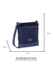 Camel Active Umhängetasche "City" in Dunkelblau - (B)22 x (H)22 x (T)4,5 cm