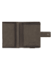 Camel Active Leder-Kartenetui "Dallas" in Grau - (B)7 x (H)10 x (T)1,5 cm