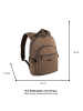 Camel Active Plecak "Journey" w kolorze beżowym - 30 x 42 x 12,5 cm
