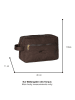 Camel Active Kosmetyczka "Journey" w kolorze brązowym - 29 x 17,5 x 11 cm
