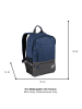 Camel Active Rucksack "Satipo" in Blau - (B)30 x (H)42 x (T)14 cm