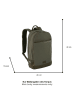 Camel Active Rucksack "City" in Khaki - (B)29 x (H)40 x (T)15,5 cm