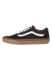 Vans Leder-Sneakers in Schwarz