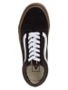 Vans Skórzane sneakersy w kolorze czarnym