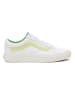 Vans Leder-Sneakers "Old Skool" in Weiß