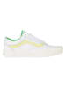 Vans Leren sneakers wit/geel
