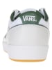 Vans Skórzane sneakersy w kolorze biało-zielonym