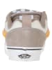 Vans Leder-Sneakers in Beige/ Orange