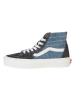 Vans Leren sneakers blauw/antraciet