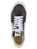 Vans Leder-Sneakers in Blau/ Anthrazit