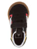 Vans Leren sneakers zwart/oranje