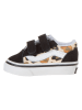 Vans Leren sneakers zwart/beige