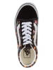 Vans Leren sneakers zwart/meerkleurig