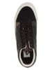 Vans Leren sneakers zwart/bruin