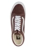Vans Leder-Sneakers in Braun
