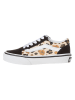 Vans Skórzane sneakersy w kolorze czarno-beżowym
