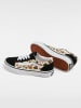 Vans Leder-Sneakers "Old Skool" in Schwarz/ Beige