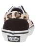 Vans Skórzane sneakersy w kolorze czarno-beżowym