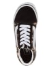 Vans Skórzane sneakersy w kolorze czarnym