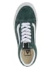 Vans Skórzane sneakersy w kolorze zielonym