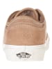 Vans Leren sneakers lichtbruin
