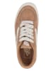 Vans Leder-Sneakers in Hellbraun