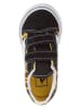 Vans Leren sneakers zwart/geel