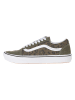 Vans Leder-Sneakers in Grün