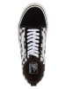 Vans Leren sneakers zwart/wit