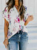 LA Angels Blouse crème/blauw