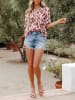 LA Angels Bluse in Rosé/ Braun