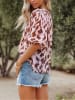 LA Angels Bluse in Rosé/ Braun